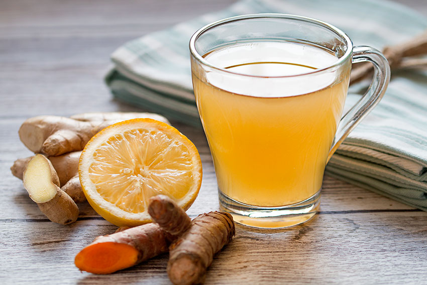 ginger, turmeric and orange detox water|fitgood360.com