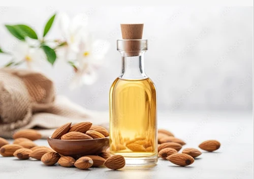 how to use the almond oil for frizzy hair
